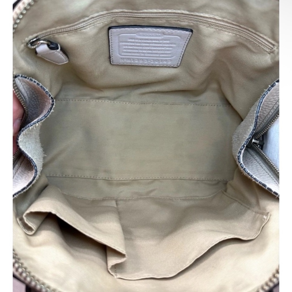 Coach Rare Color Bleecker Mini Preston 30143 Pebbled Leather - Picture 6 of 16